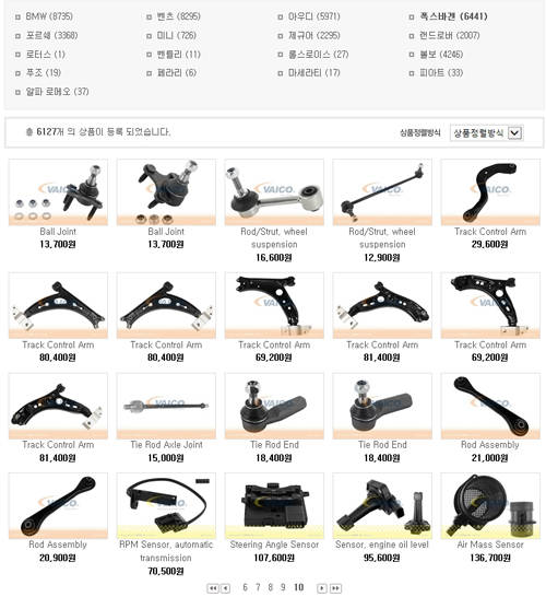 파츠너의 쇼핑몰