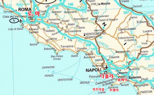 1.나폴리폼페이 지도.