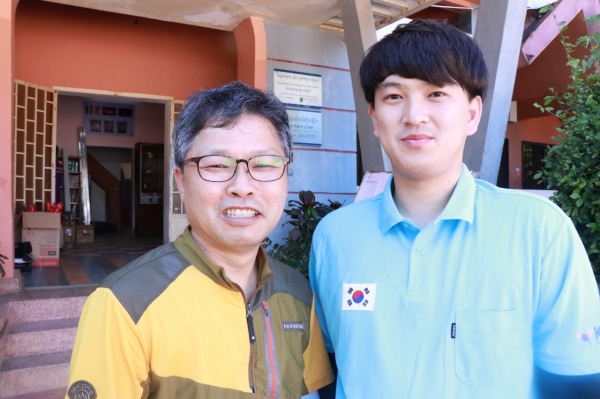 코리아텍 강응석(왼쪽)·황현서 기술연구원.
