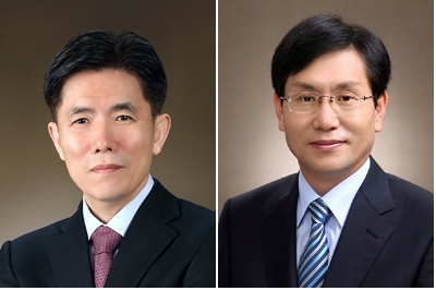 총장후보 1, 2순위로 교육부에 추천된 최병욱 교수(왼쪽)와 유병로 교수(오른쪽).