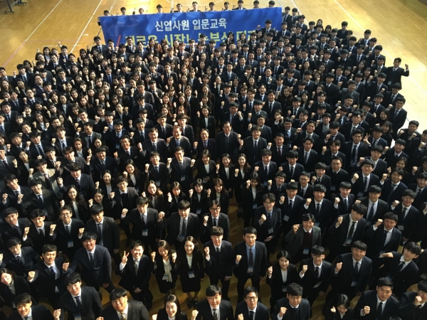 한국농어촌공사 신입사원 373명이 1월 7일 ~ 1월 11일 입문교육을 이수하고 있다.