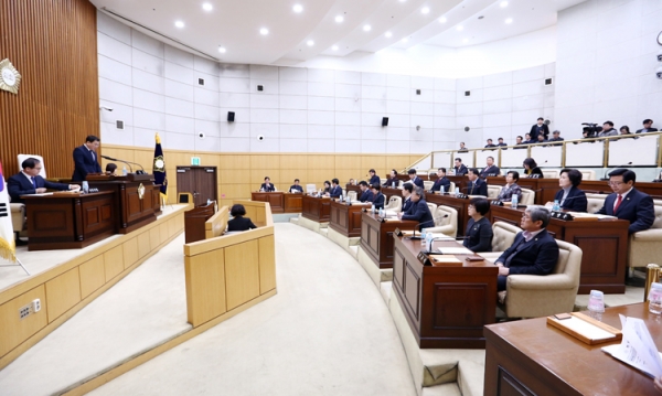 대전 서구의회가 제248회 임시회를 개회했다.