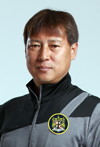 박철 대전시티즌 감독 대행.