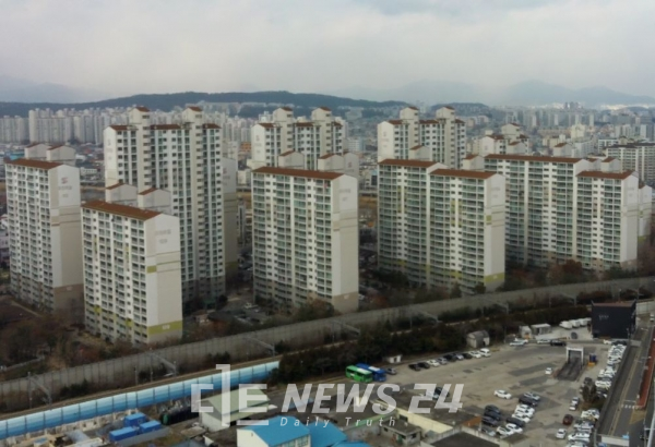 대전지역 아파트 매매가격 상승률이 서울·수도권을 제치고 전국에서 가장 높은 상승률을 기록했다. 자료사진.