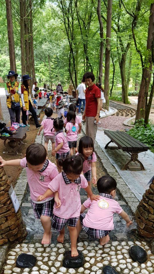 2019년도 유아숲교육 참여 대상 모습