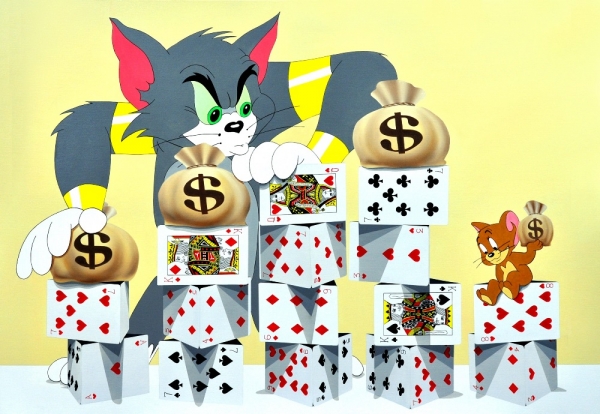 전병택-Card tower-Tom &Jerry
