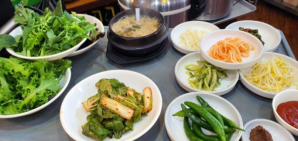 보리밥 한상차림