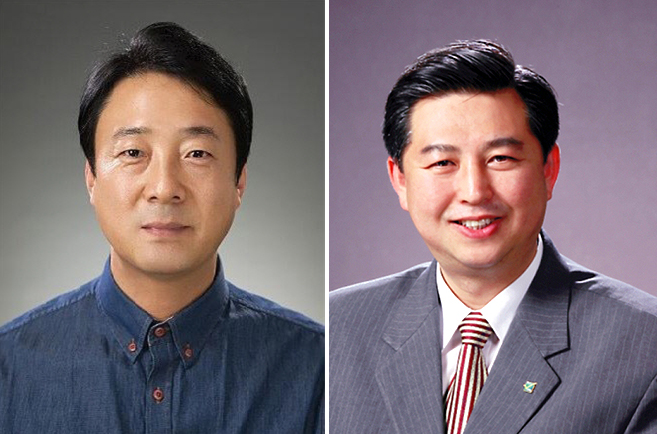 미래통합당 서현욱(왼쪽), 더불어민주당 신선일 신임 대전시당 사무처장. 자료사진.