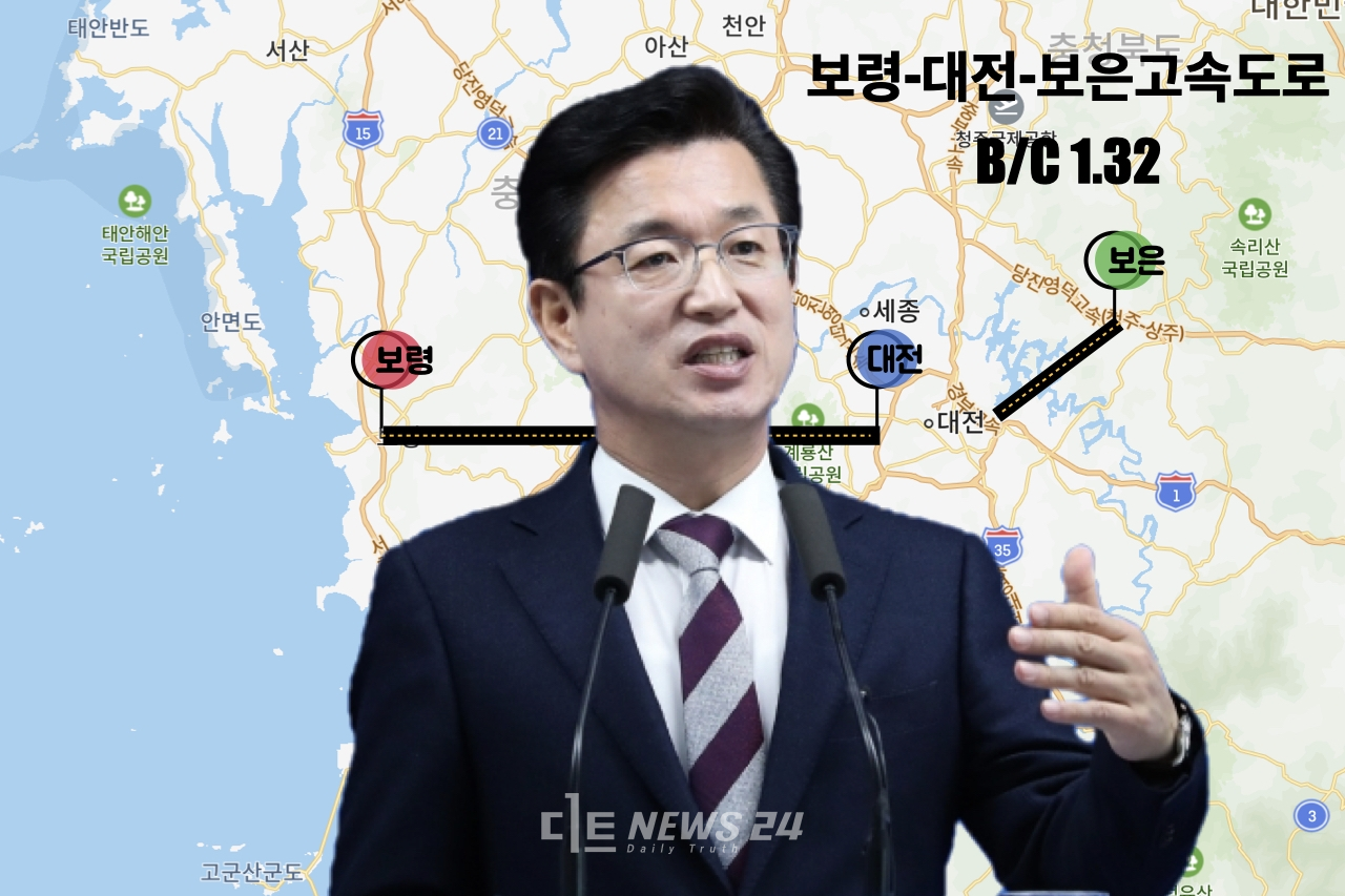 ‘보령-대전-보은고속도로’ 사업의 사전 경제성 분석(B/C) 결과 경제적 타당성이 높은 것으로 나타났다.
