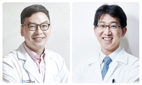 대전성모병원 김동기 교수(좌측), 김청수 교수(우측).