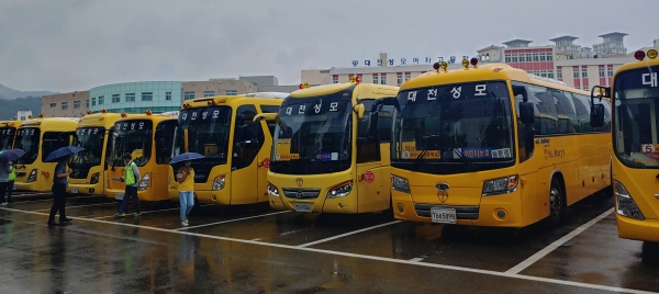 사진=대전 성모초 통학버스 점검(대전교육청)