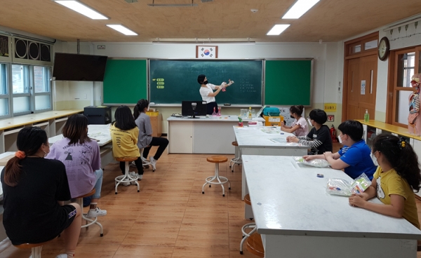 대전보성초등학교가 주니어닥터 프로그램에 참여했다.