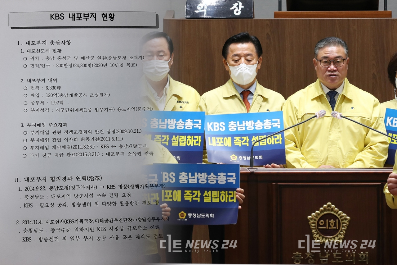 충남도가 역점 과제로 추진하고 있는 ‘KBS충남방송국 설립’에 빨간불이 켜졌다. 한국방송공사(KBS)가 재정악화에 신규투자는 어렵다고 입장을 밝혔기 때문이다.