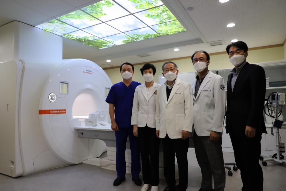 서산의료원이 운영 개시한 3.0T MRI 장비(사진=서산의료원 제공)