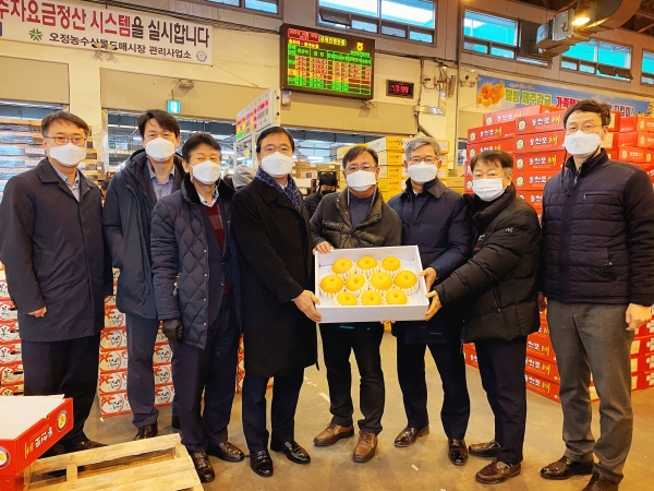 대전농협이 다가오는 설명절을 대비해 농축산물 특별 점검에 나섰다.