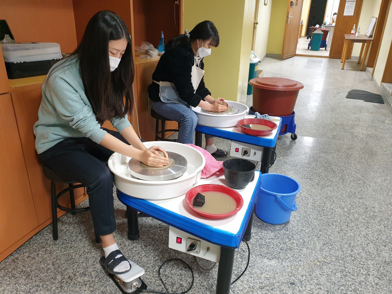 대전성모여자고등학교 도자 공예. 사진 대전교육청 제공
