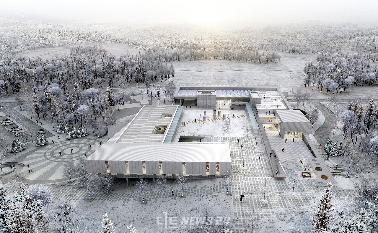 추사서예 창의마을 조성사업 조감도. 예산군 제공.