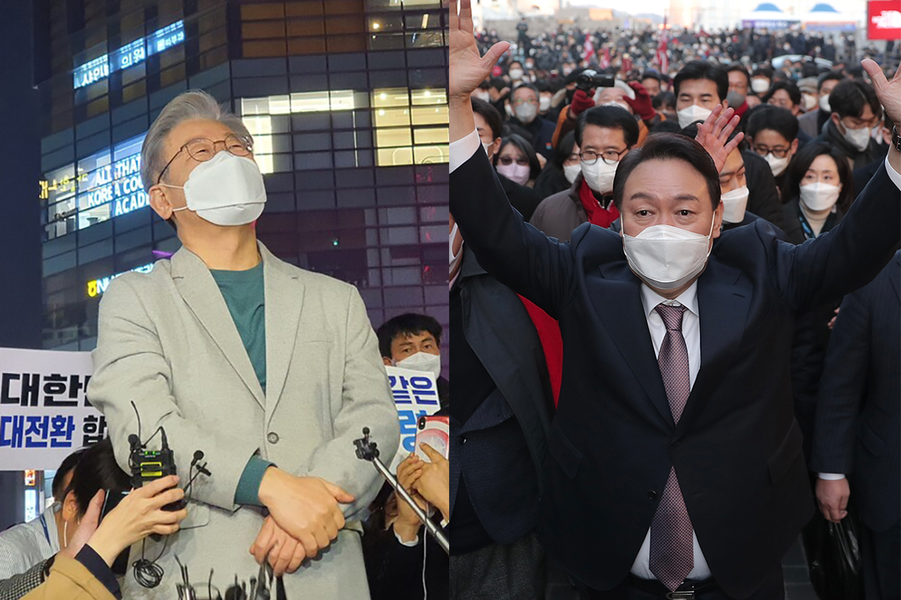 더불어민주당과 국민의힘이 20대 대선 공식 선거운동을 앞두고 충청권에 화력을 집중한다. 역대 선거에서 캐스팅보트를 행사해온 중원에서 밀리지 않겠다는 전략으로 풀이된다. 자료사진.