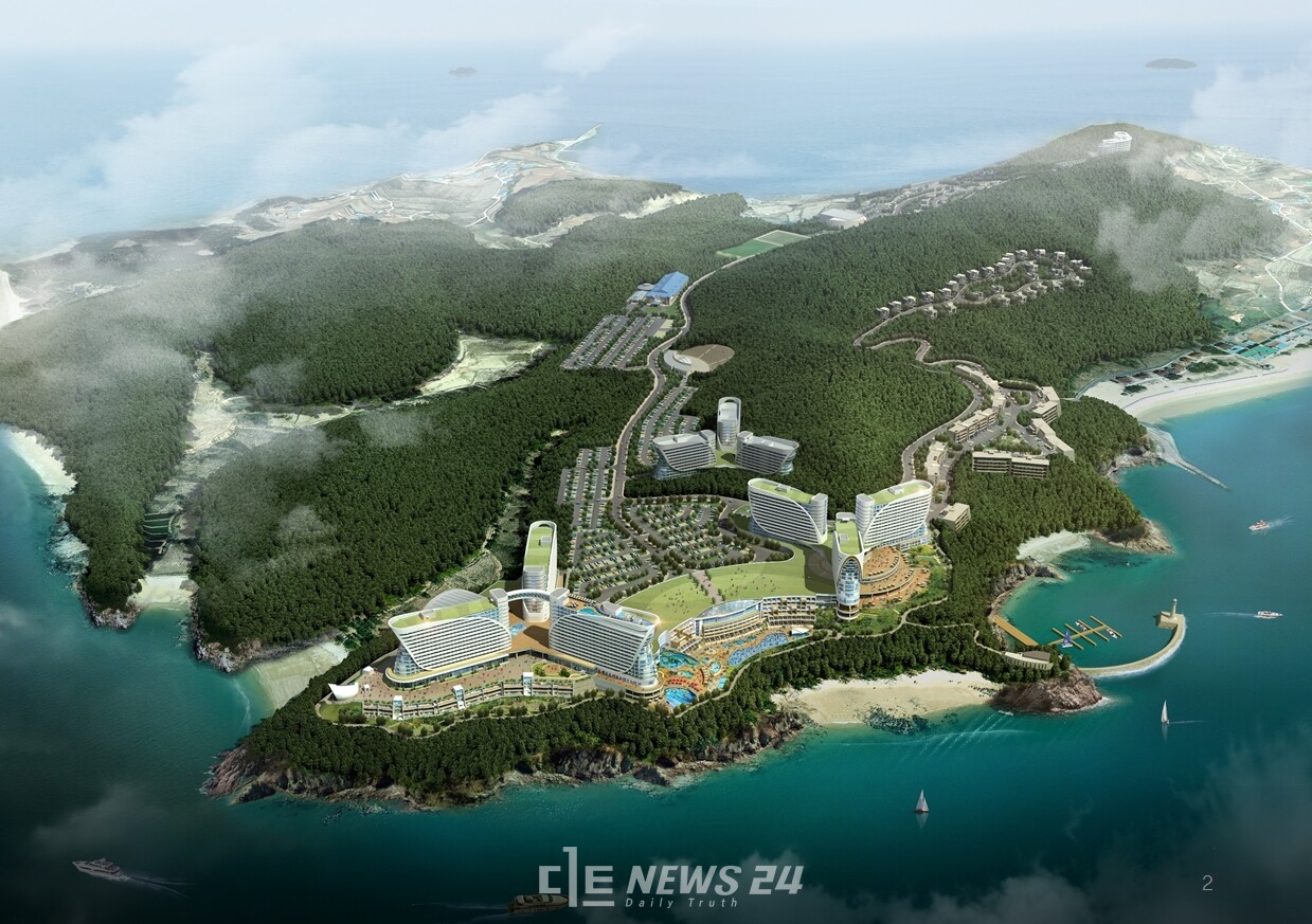 보령 원산도 대명소노리조트 조감도. 보령시 제공.