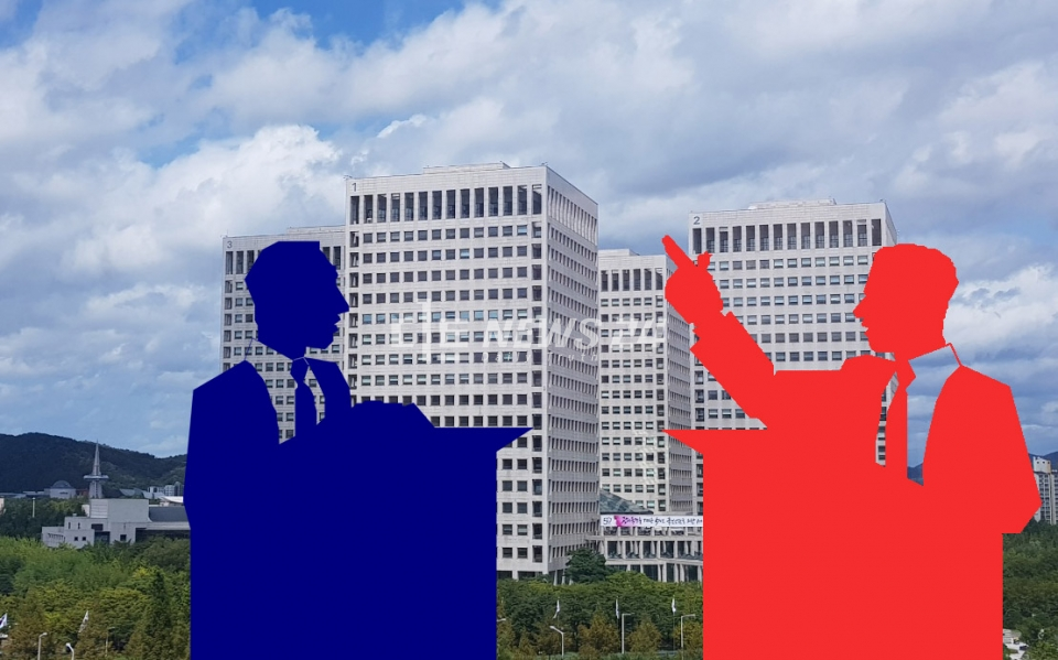 지역 곳곳에서 상대 후보에 대한 폭로와 비방, 고소·고발 등이 잇따르면서 후보자의 공약과 정책 검증은 상대적으로 소홀하다는 지적도 나오고 있다. 자료사진.