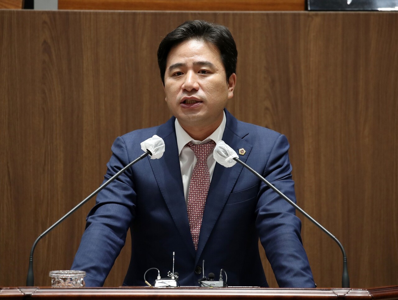 신영호 충남도의회 의원이 서천 한국폴리텍대학 해양수산캠퍼스의 조속한 설립을 촉구했다. 도의회 제공. 