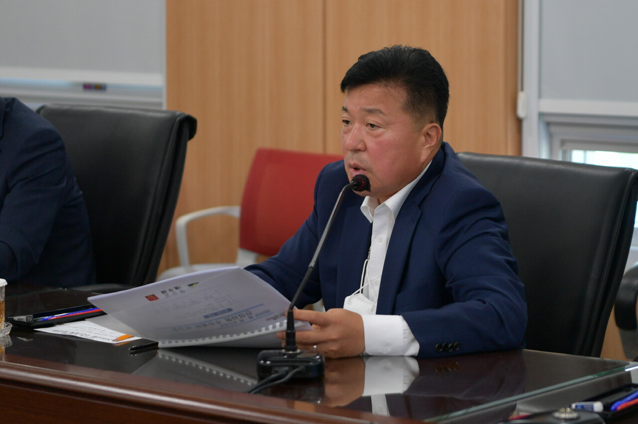 예산군은 지난 28일 군청 중회의실에서  ‘2022년 읍면 초도방문 건의사항 추진계획 보고회’를 열었다고 29일 밝혔다. 