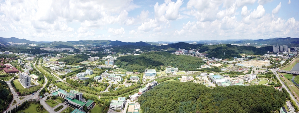 현 대덕연구단지 전경. 자료사진.