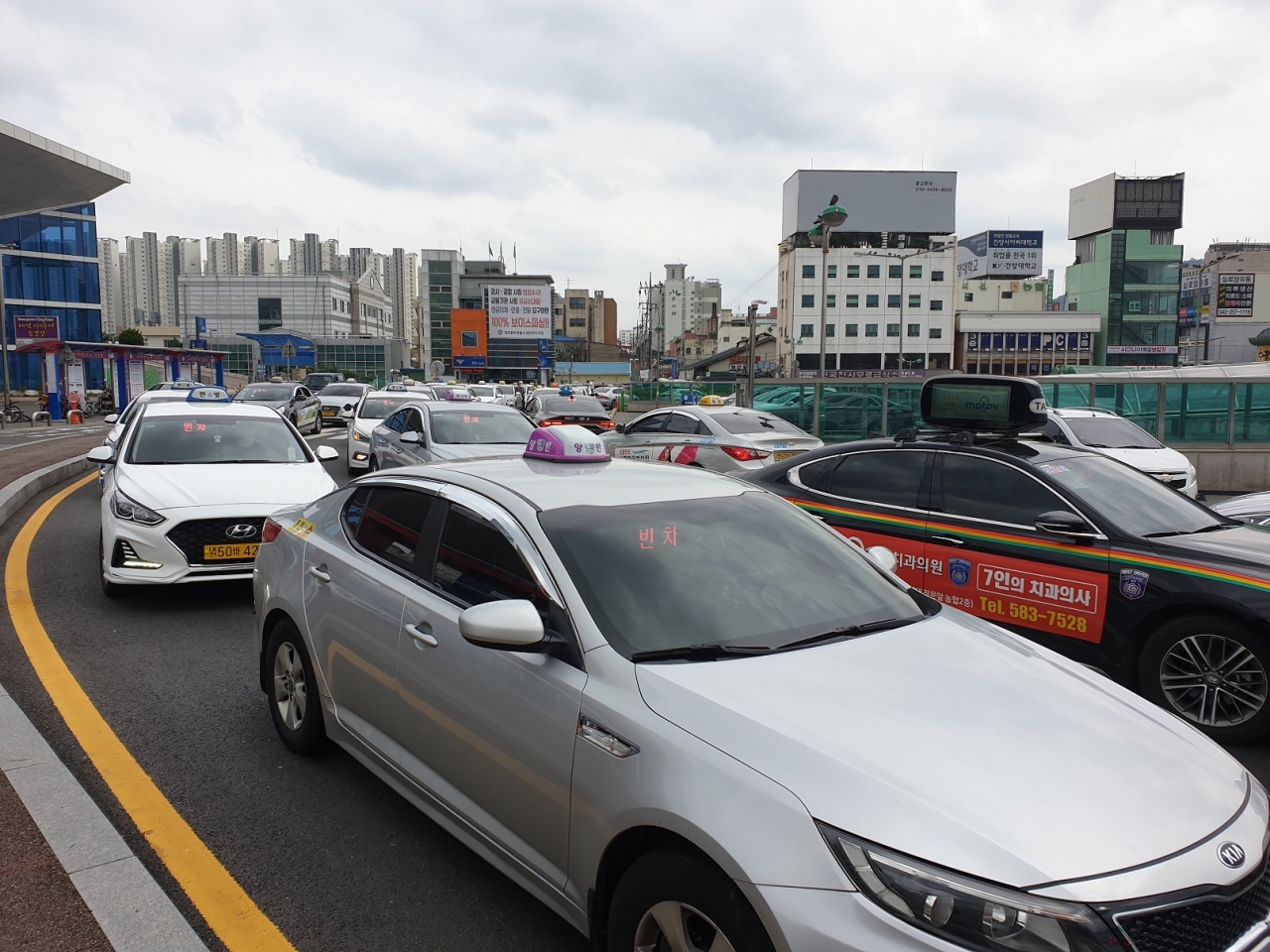 대전시 운행 택시 모습. 자료사진.