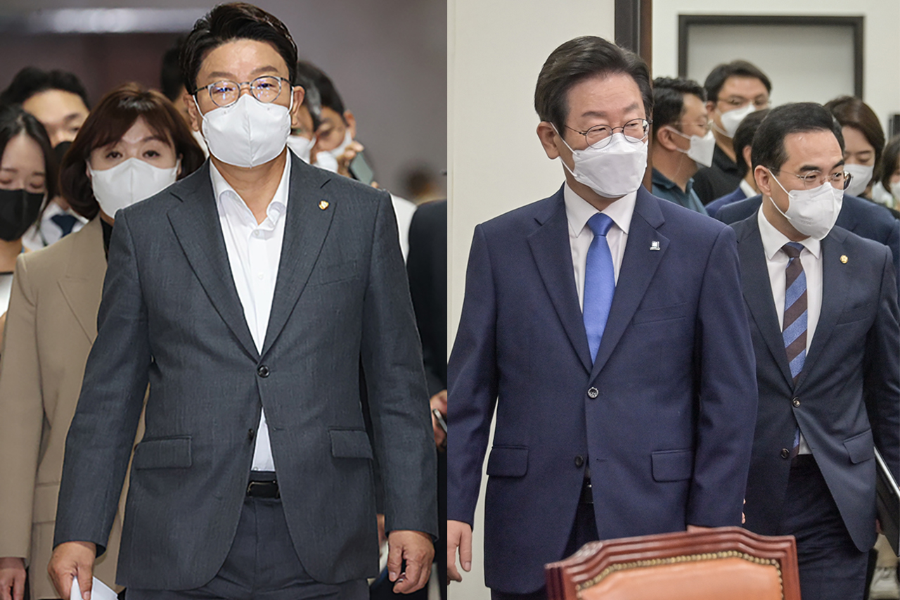 여야 지도부가 희비가 엇갈린 분위기를 조성하면서 충청 정치권의 향배가 주목된다.