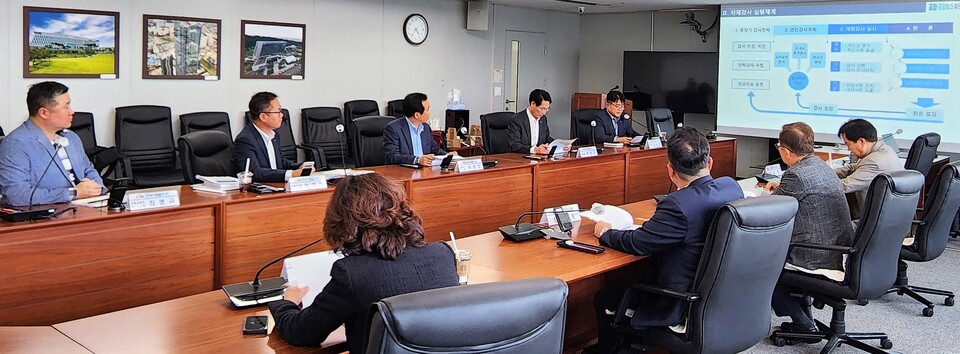 서부발전은 11일 서울 삼성동 발전공기업 협력본부에서 올해 첫 감사자문위원회를 개최했다. 서부발전 제공.