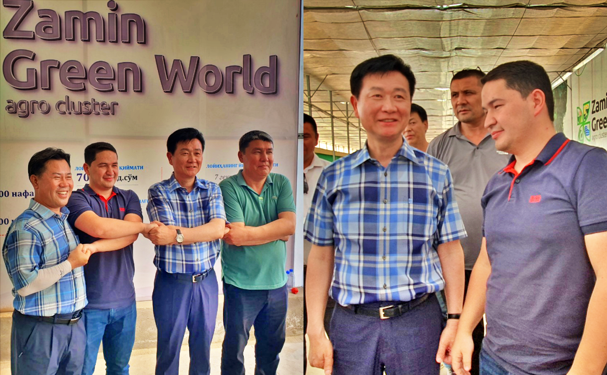 나망간주 팝군에서 스마트팜 1세대 기술로 기업을 경영하고 있는 자민그린월드의 아부바크 대표와 우듬지팜의 강성민 대표는 기술 지원을 위한 협약을 체결했다. 