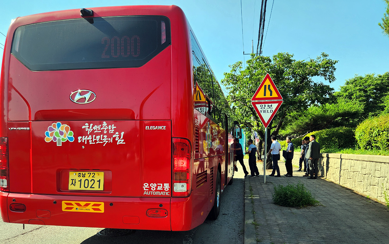 충남형 엠(M)버스 노선에 남서울대 정류소가 추가됐다. 충남도 제공.