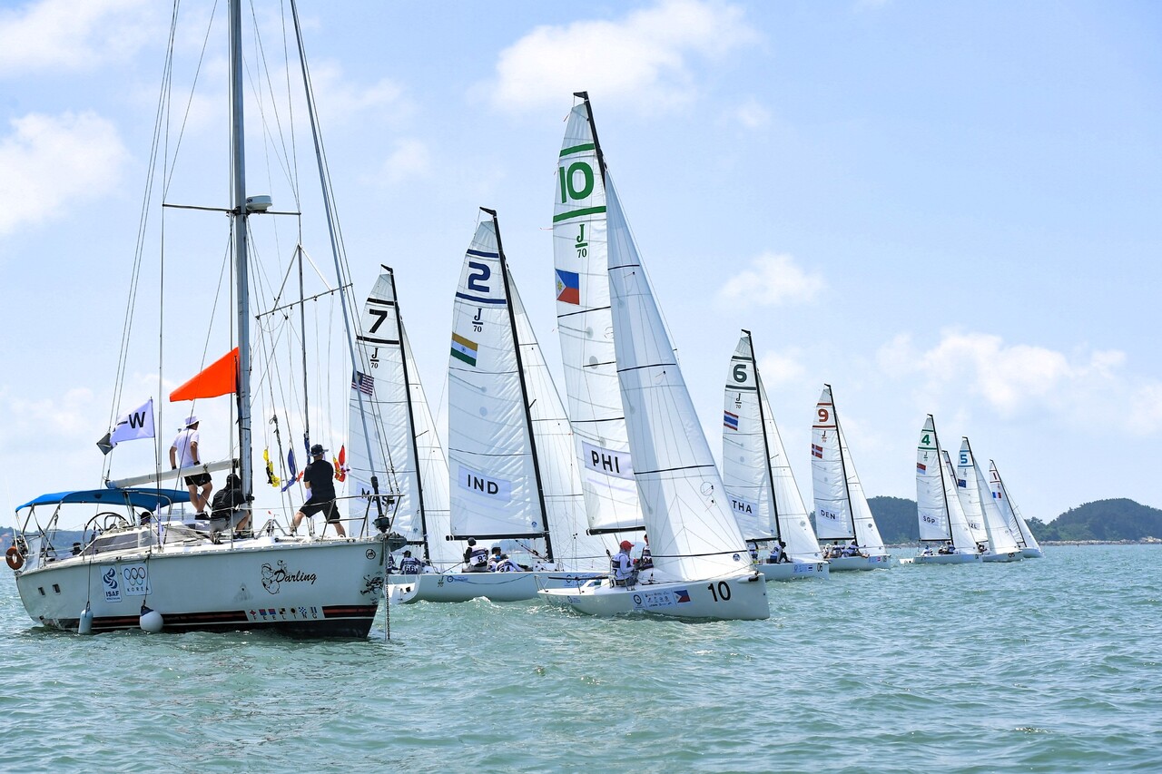 2022 아시안컵 보령국제요트대회. 보령시 제공.