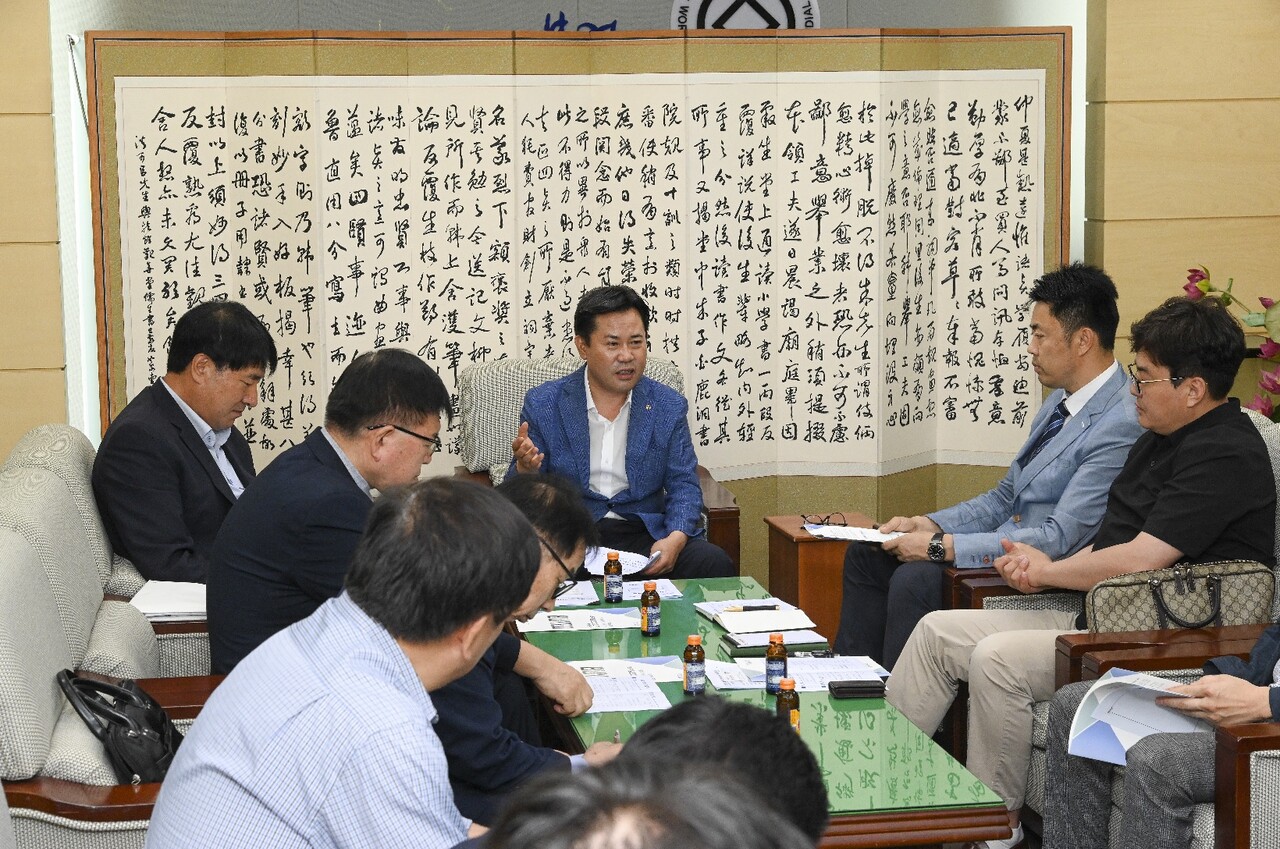 박정현 부여군수가 