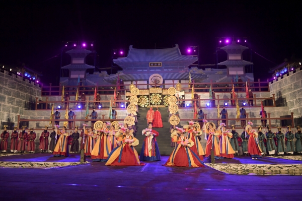 65회 백제문화제 공연모습. 자료사진. 