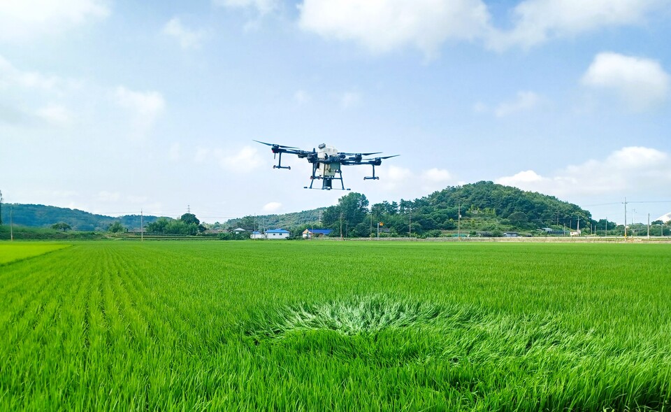 병해충 방제. 서천군.