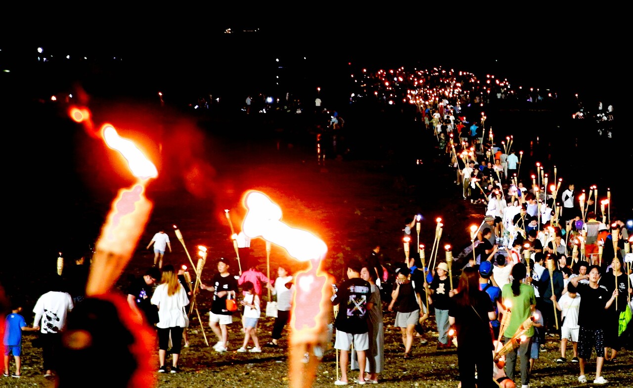 바닷길횃불체험