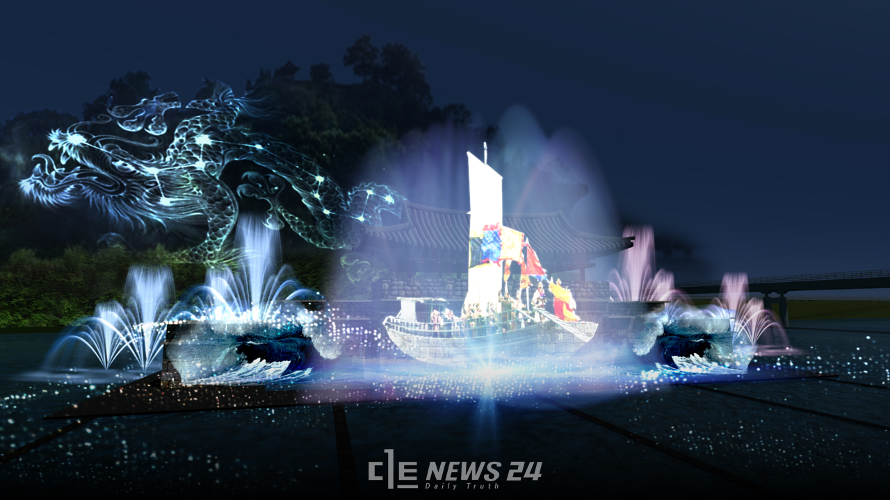 지난해 수상미디어 아트쇼. 