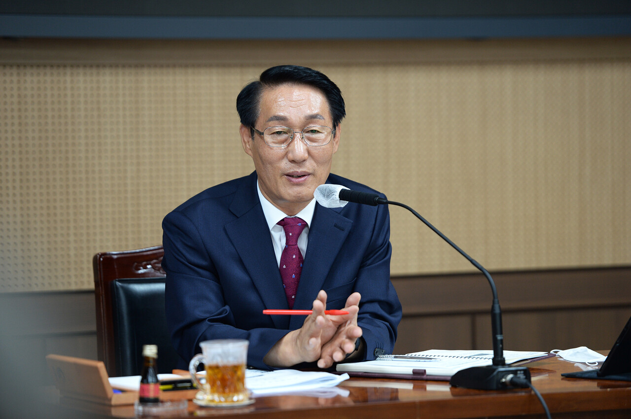 이용록 홍성군수의 민선8기 공약 49%가 조기 이행되고 있는 것으로 나타났다. 자료사진. 