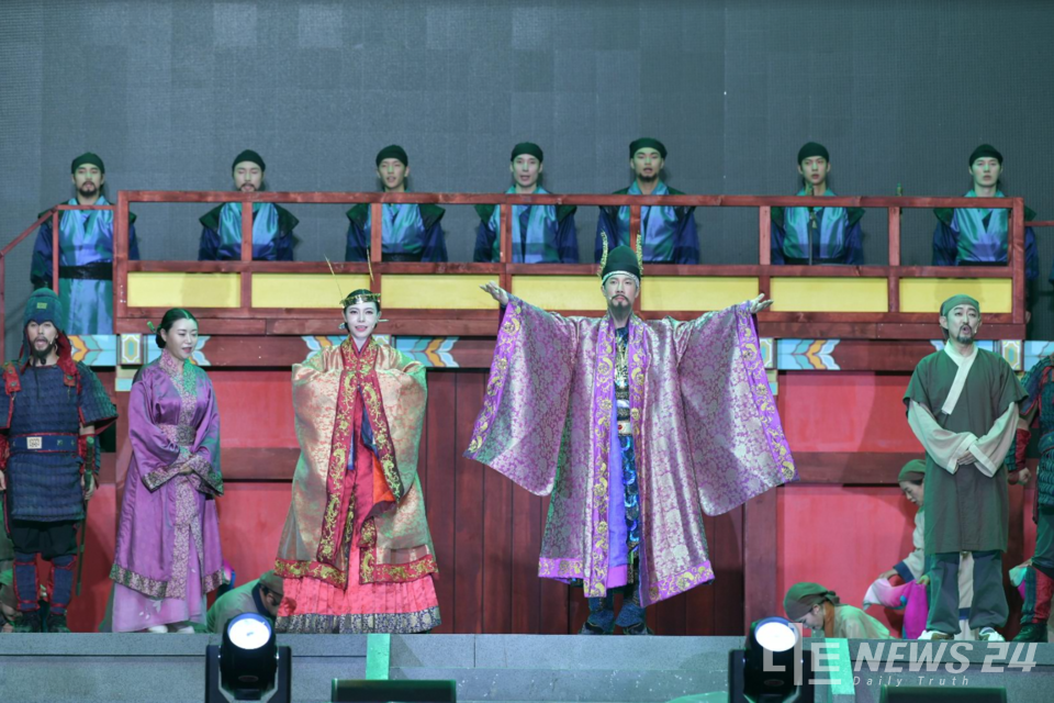 2023 대백제전 웅진판타지아 장면. 공주시 제공