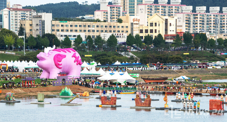 2023 대백제전 공주시 금강신관공원 일대. 공주시 제공