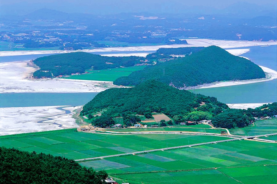 보령호 빙도. 보령시 제공.