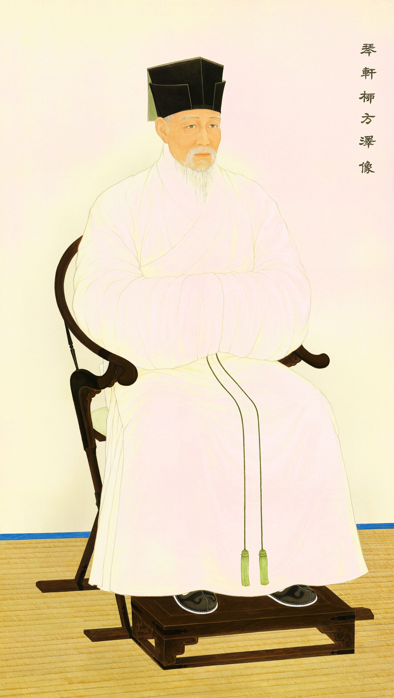 류방택 초상. 서산시 제공.