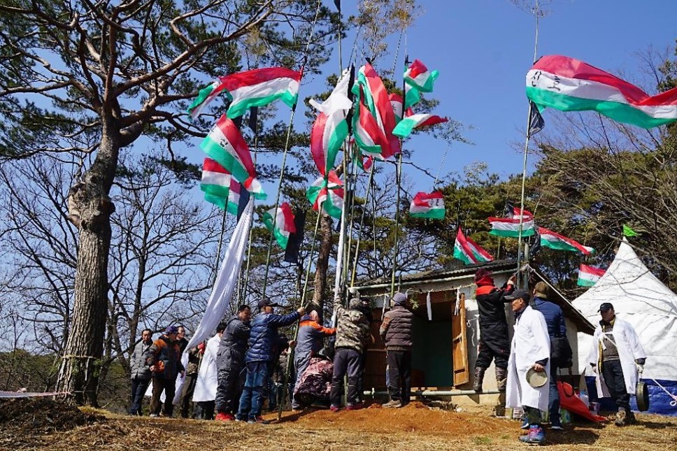 풍어제를 준비하는 사람들. 당진시 제공.