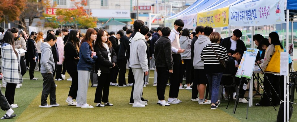 찾아가는 공감교육 부스체험. 현대제철 제공.