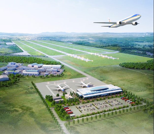 서산공항 조감도