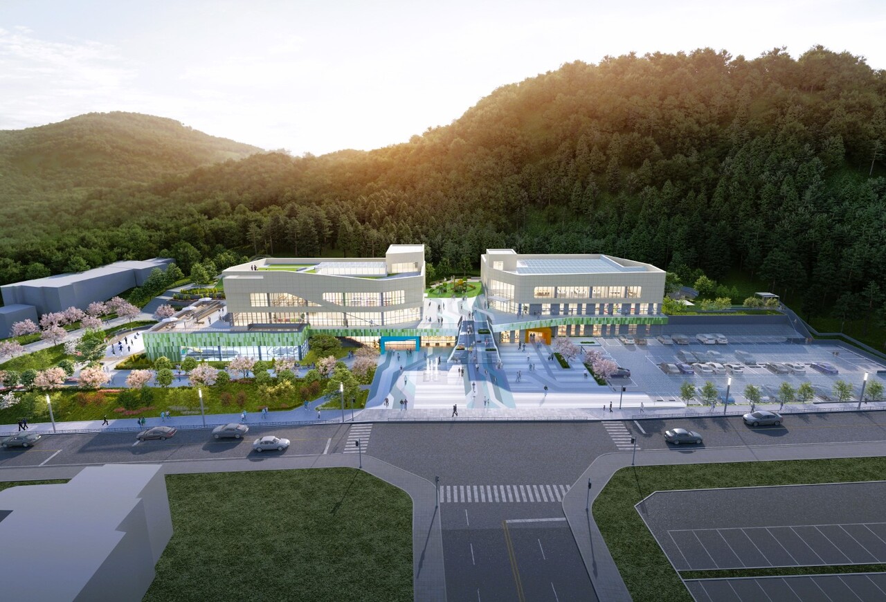 가족복합커뮤니티센터 조감도