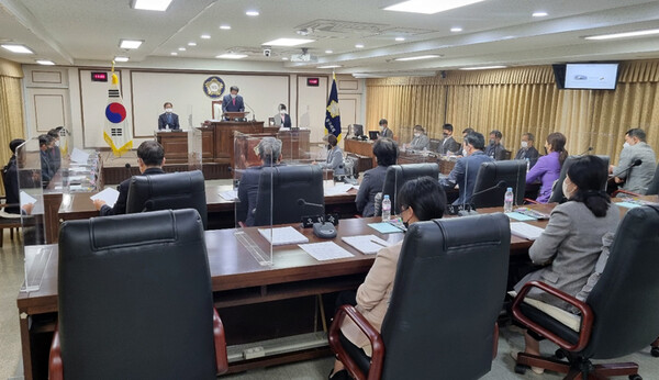 대전 중구의회 본회의장 모습. 자료사진