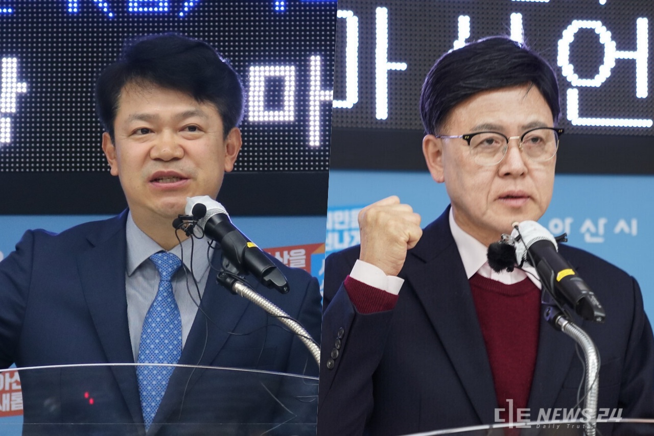 복기왕 더불어민주당 아산갑 국회의원 예비후보가 국립경찰병원 예타 면제 무산을 두고 지역 국회의원에 공세를 퍼부었다. 자료사진.