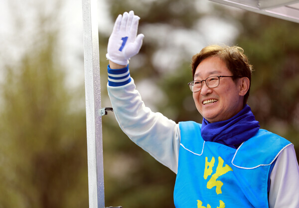 더불어민주당 박범계 후보가 22대 총선에서 4선에 도전한다. 박 후보 캠프 제공